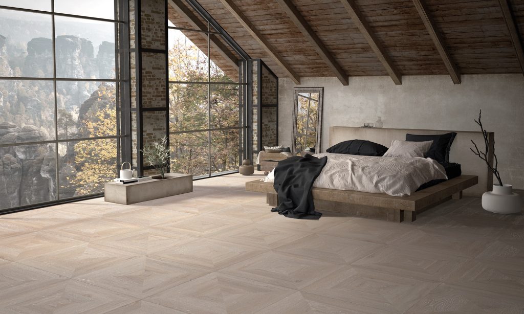 Undefasa Caseto Natural 80x80 dekoracyjna płytka drewnopodobna