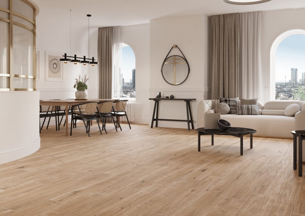 Undefasa Alvaral Clear Roble 80x80 płytka drewnopodobna