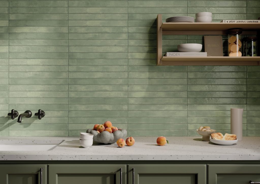 Rondine Graffiti Acquamarine 4,8x45 płytka imitująca cegiełki