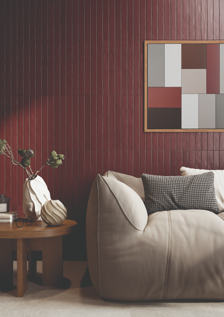 Rondine Graffiti Red 4,8x45 płytka imitująca cegiełki