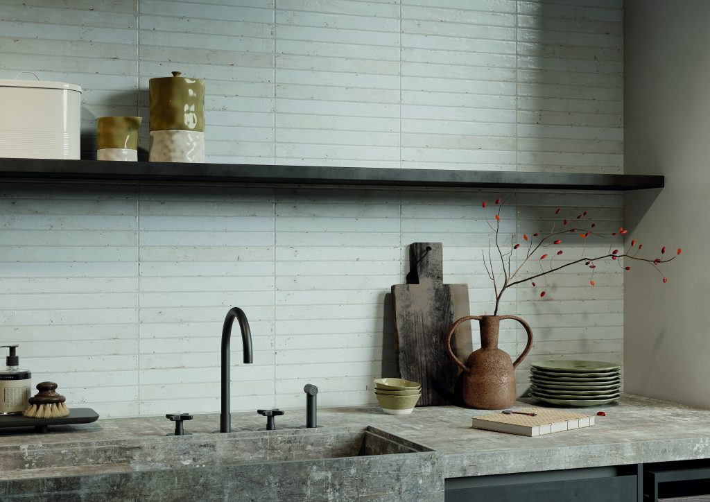 Rondine Graffiti White 4,8x45 płytka imitująca cegiełki