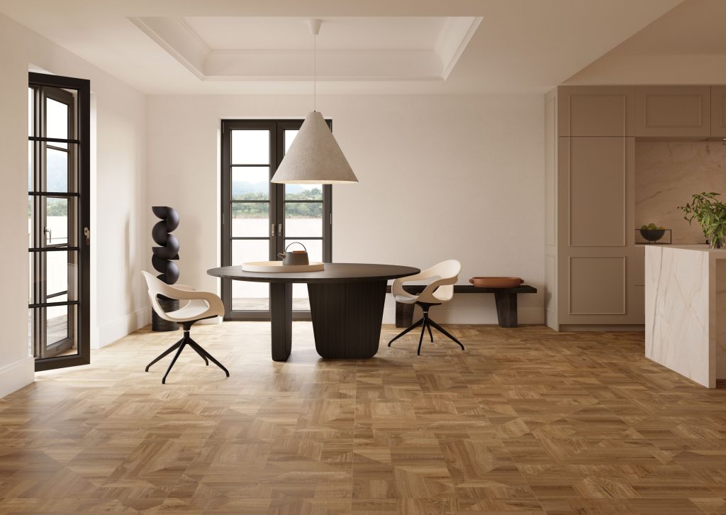 Undefasa Decorado Louis Roble 80x80 dekoracyjna płytka drewnopodobna