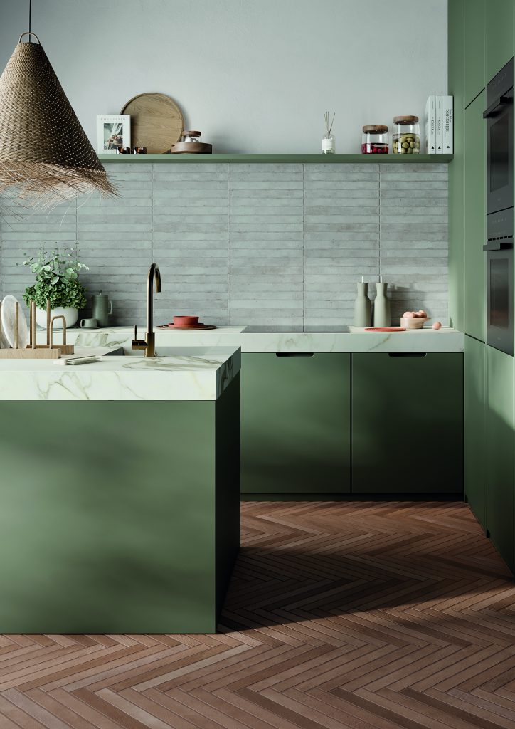 Rondine Graffiti Light Grey 4,8x45 płytka imitująca cegiełki