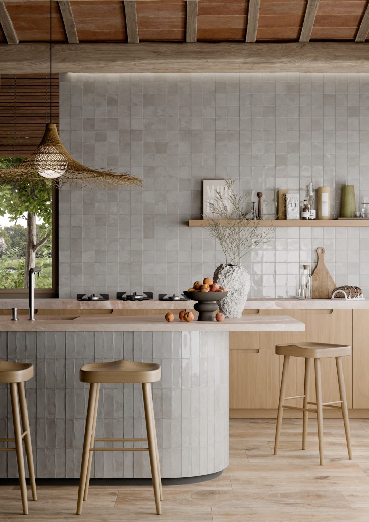 Rondine Marrakech Light Grey 4,8x20 płytka imitująca cegiełki