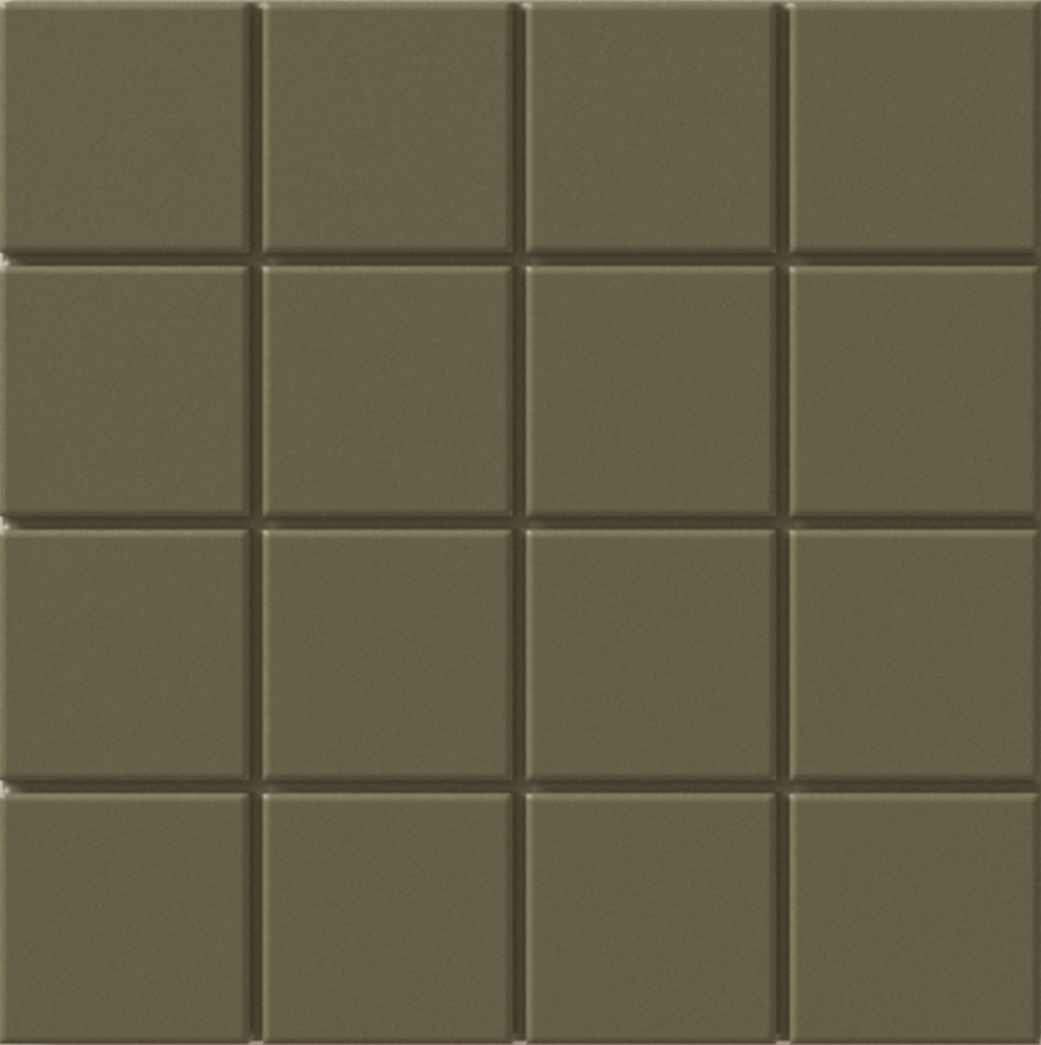 Wow Raster Grid S Moss 15x15 mozaika