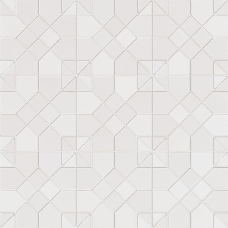 Wow Tesserae Suit Blanc 28x28 mozaika
