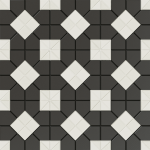 Wow Tesserae Suit B&W Plus 28x28 mozaika