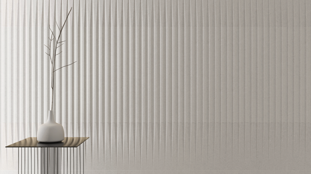 Wow Stripes White Stone 7,5x30 płytka trójwymiarowa