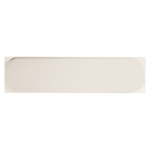 Wow Grace O White Matt 7,5x30 płytka o zaokrąglonych krawędziach