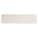 Wow Grace O White Gloss 7,5x30 płytka o zaokrąglonych bokach