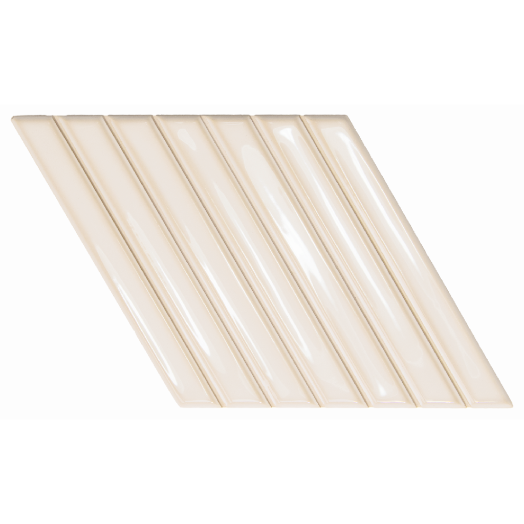 Wow Spike Bars A Deep White 15x25,9 płytka dekoracyjna