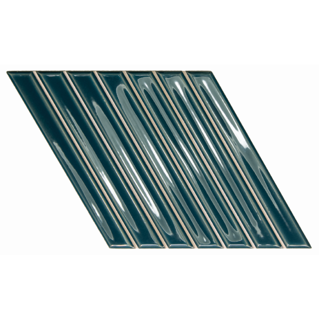 Wow Spike Bars A Peacock Blue 15x25,9 płytka dekoracyjna