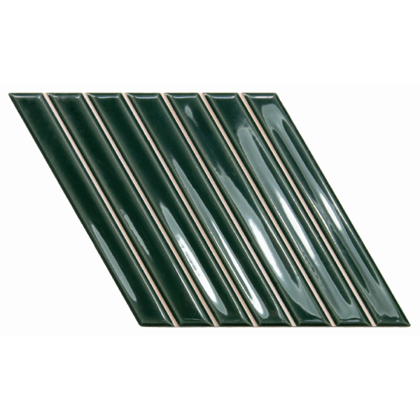 Wow Spike Bars A Royal Green 15x25,9 płytka dekoracyjna