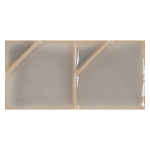 Wow Origami Pewter 6,2x12,5 dekoracyjna płytka ścienna