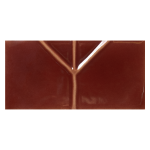 Wow Origami Bordo 6,2x12,5 dekoracyjna płytka ścienna