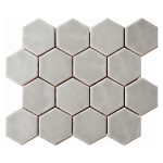 Amadis Art Deco Cement Grey 32x28 płytka heksagonalna