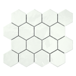 Amadis Art Deco Arctic 32x28 płytka heksagonalna