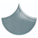 Amadis Crackle Scale Ocean 15,5x17 płytka w kształcie łuski