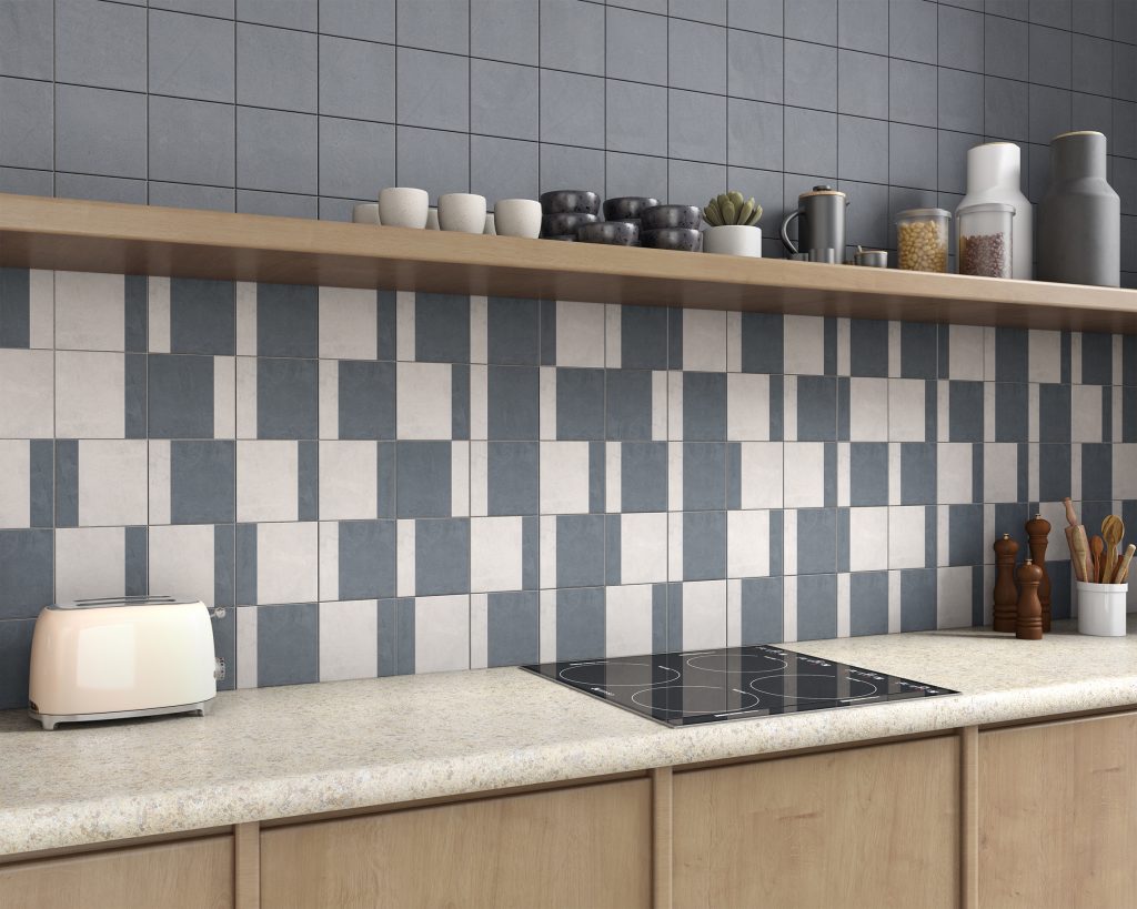 Durstone Sunset Small Blue 15x15 mała kwadratowa płytka