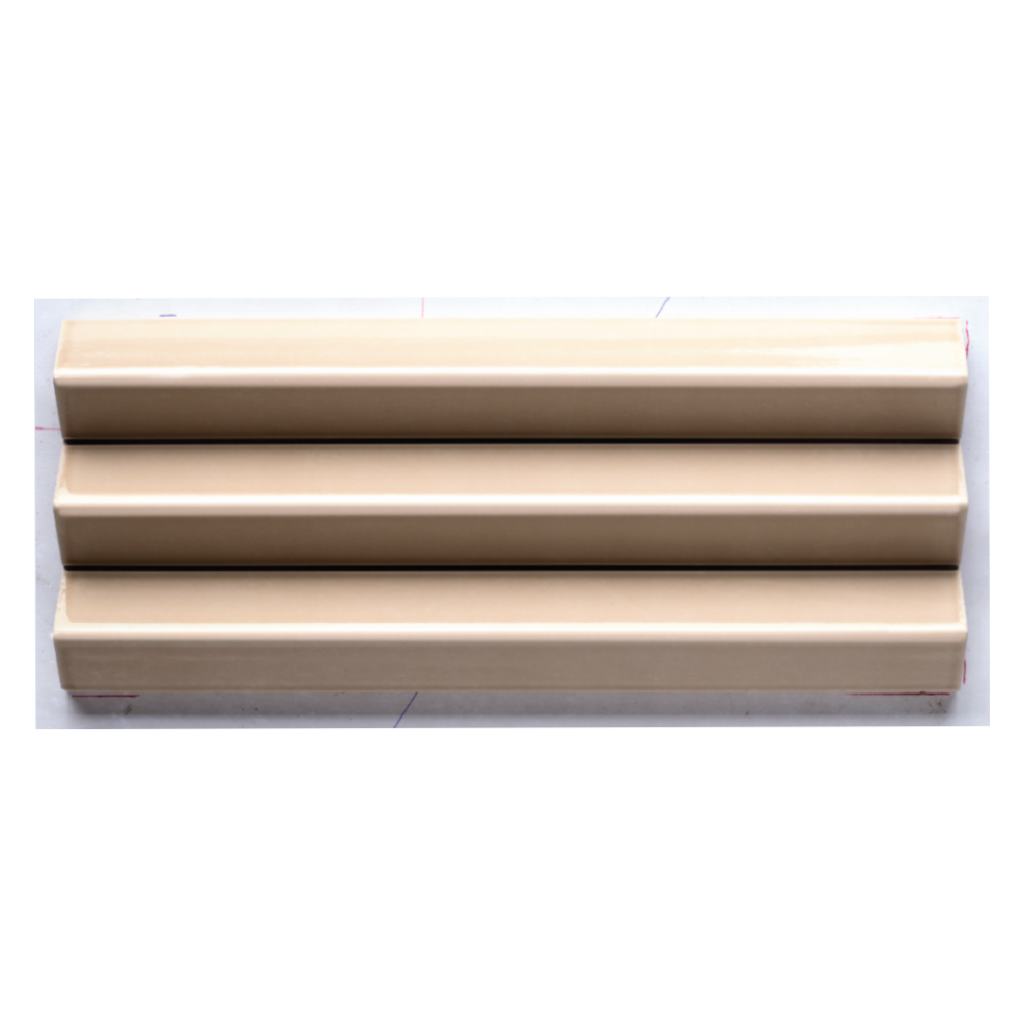 Natucer Dynamic Angle Lux Beige 12,5x30 płytka trójwymiarowa