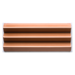 Natucer Dynamic Angle Lux Clay 12,5x30 płytka trójwymiarowa