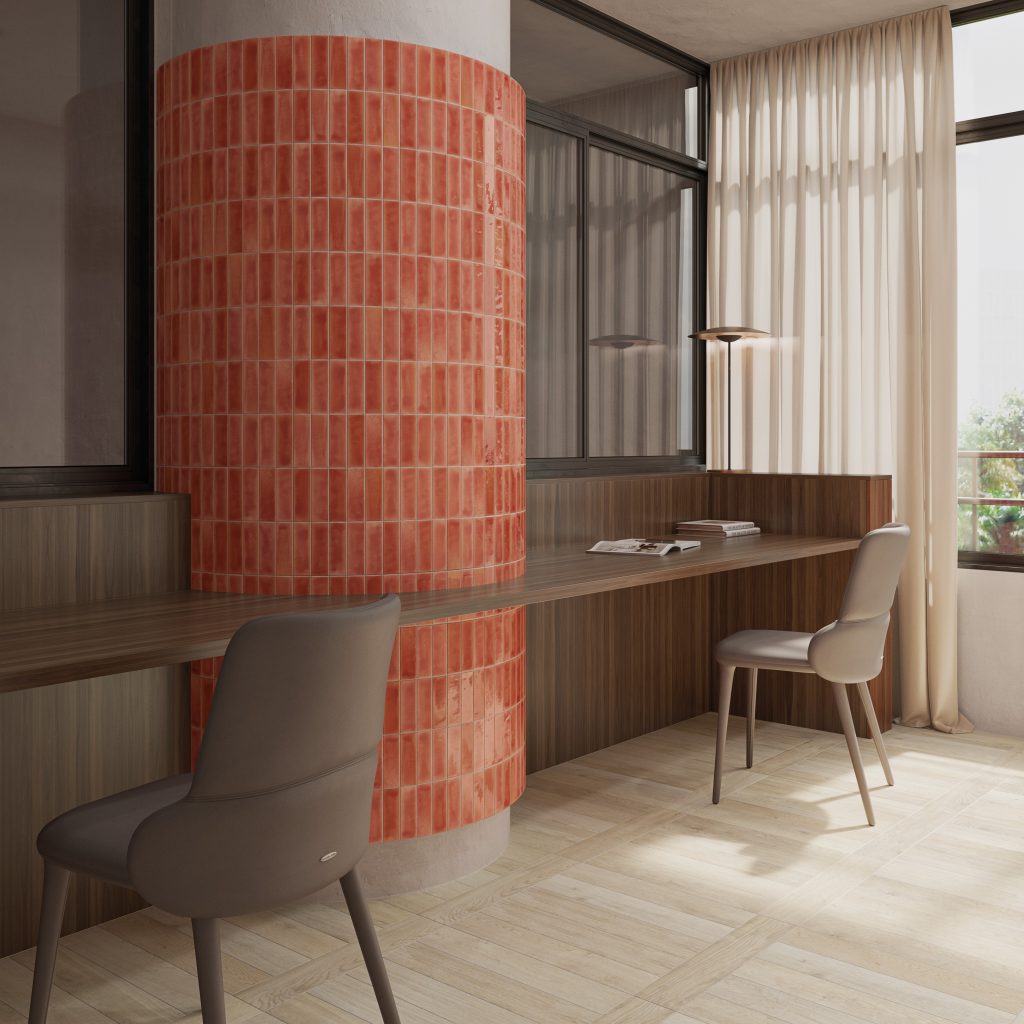 Wow Colour Notes Rosemist 4x12,5 płytka cegiełka