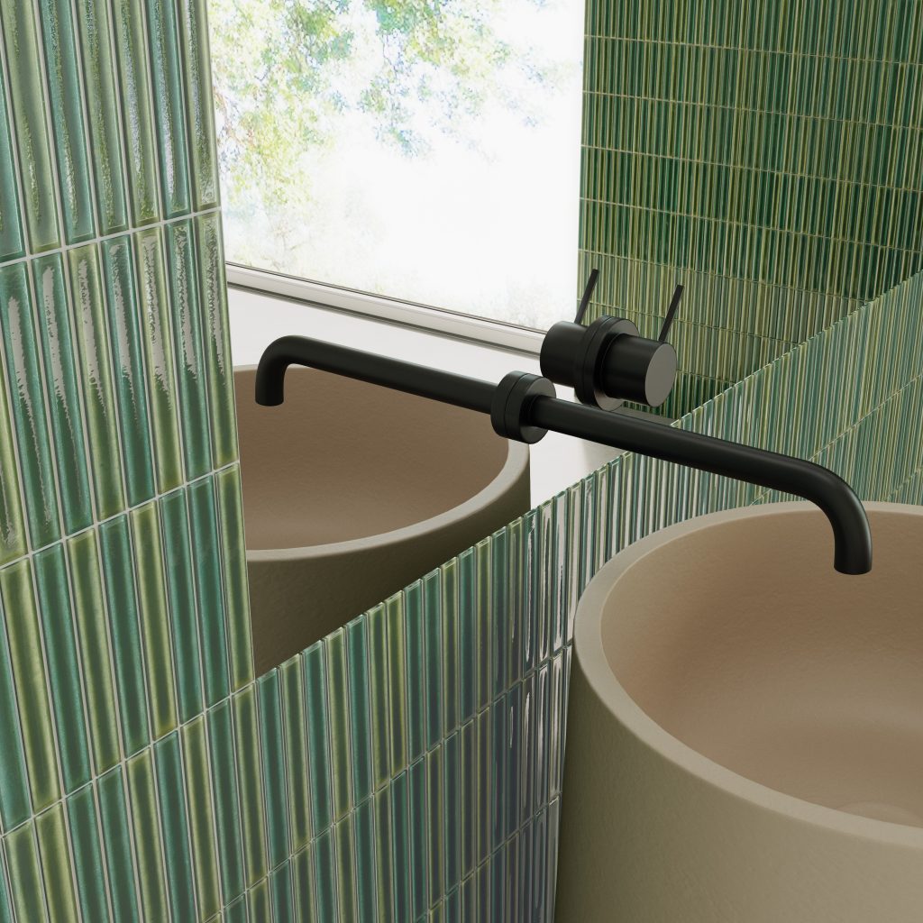 Wow Colour Notes Bars Fennel 12,5x25 płytka trójwymiarowa