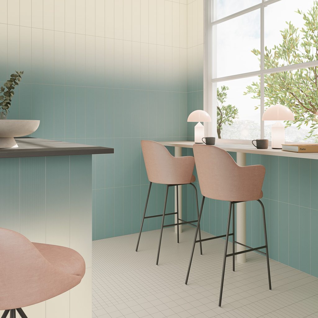 Wow Melange Lake 10,7x54,2 płytka cegiełka ombre