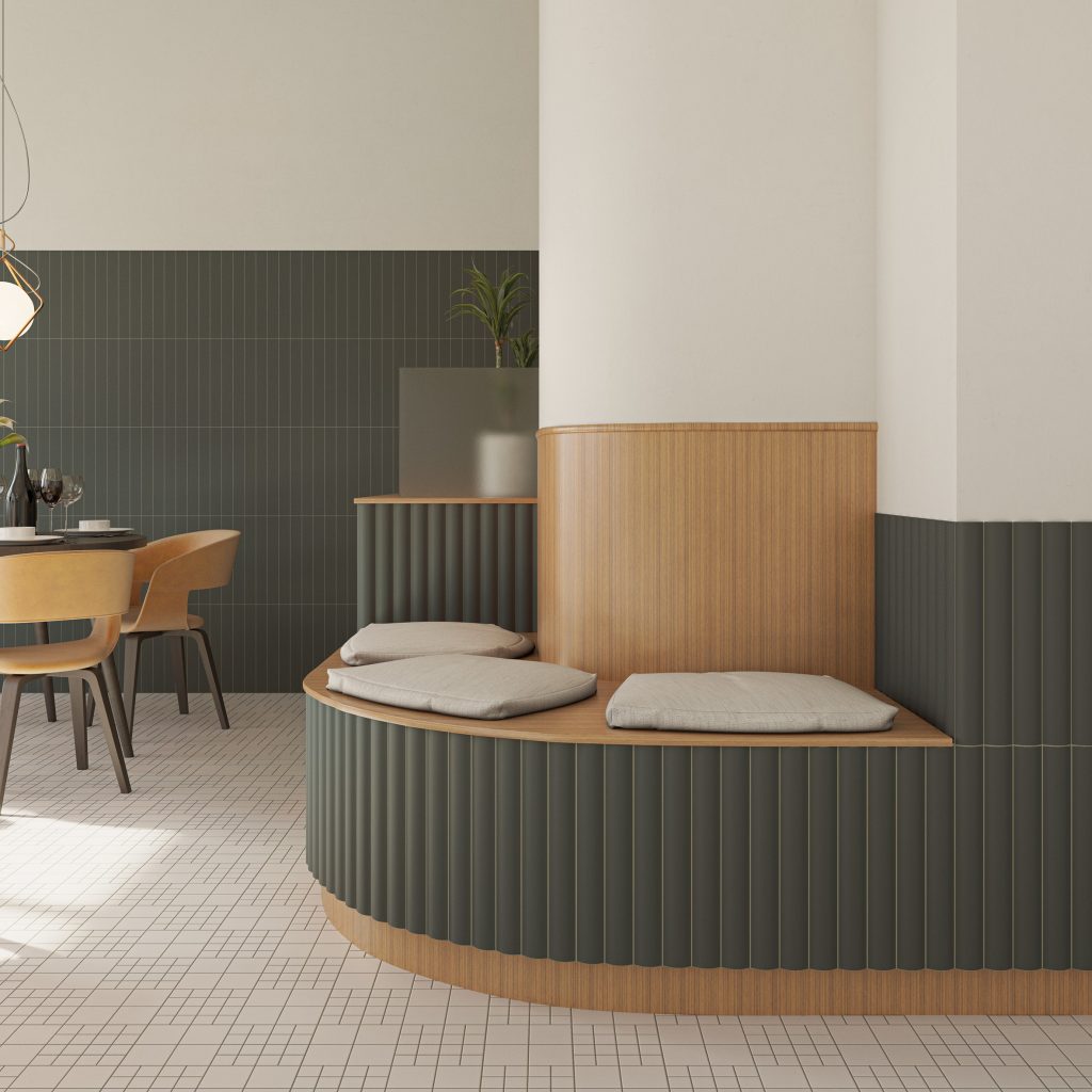 Wow Faces Dune Pine 5x40 płytka wypukła