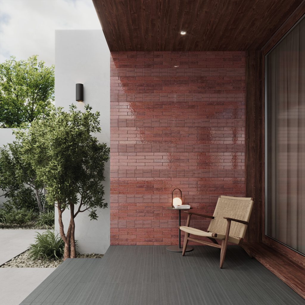 Wow Potters Bars Wine 12,5x25 płytka trójwymiarowa