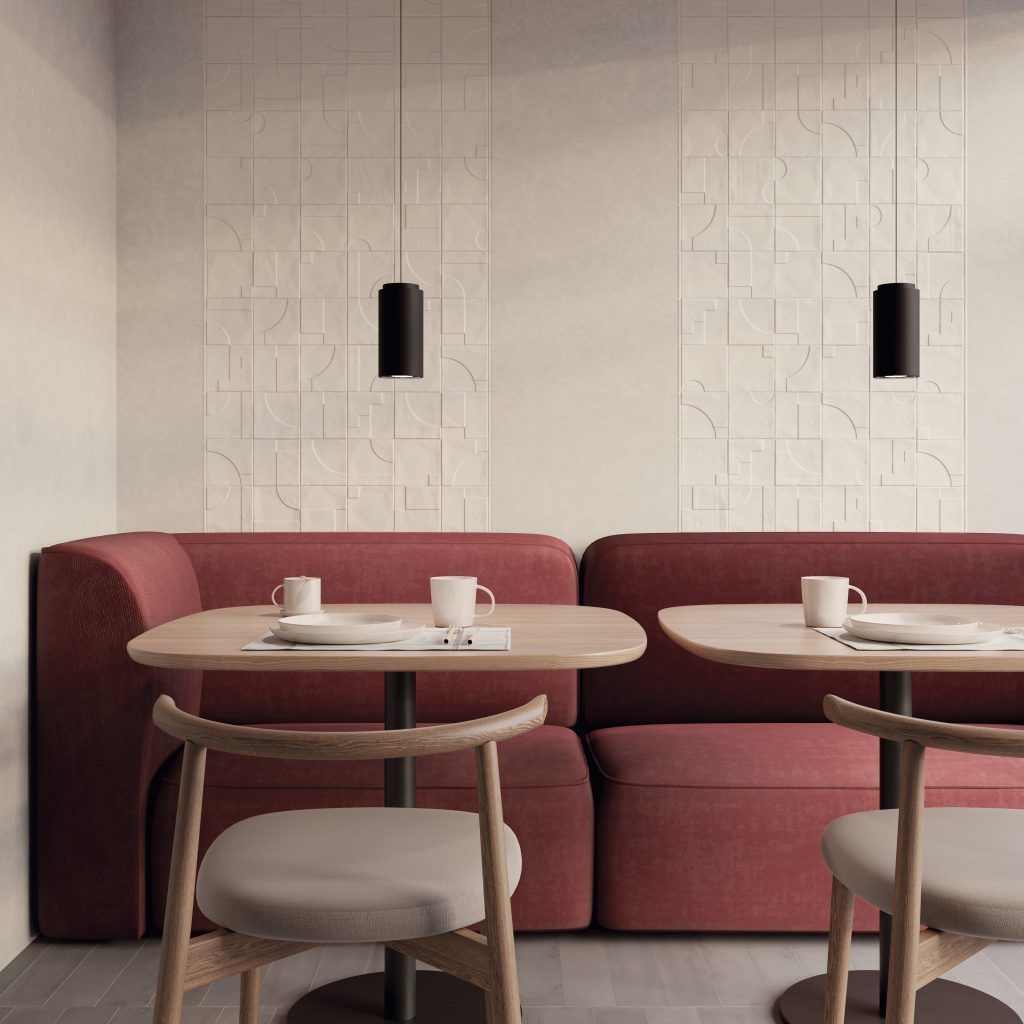 Wow Casbah Decor Mix Talc 12,5x12,5 płytka dekoracyjna