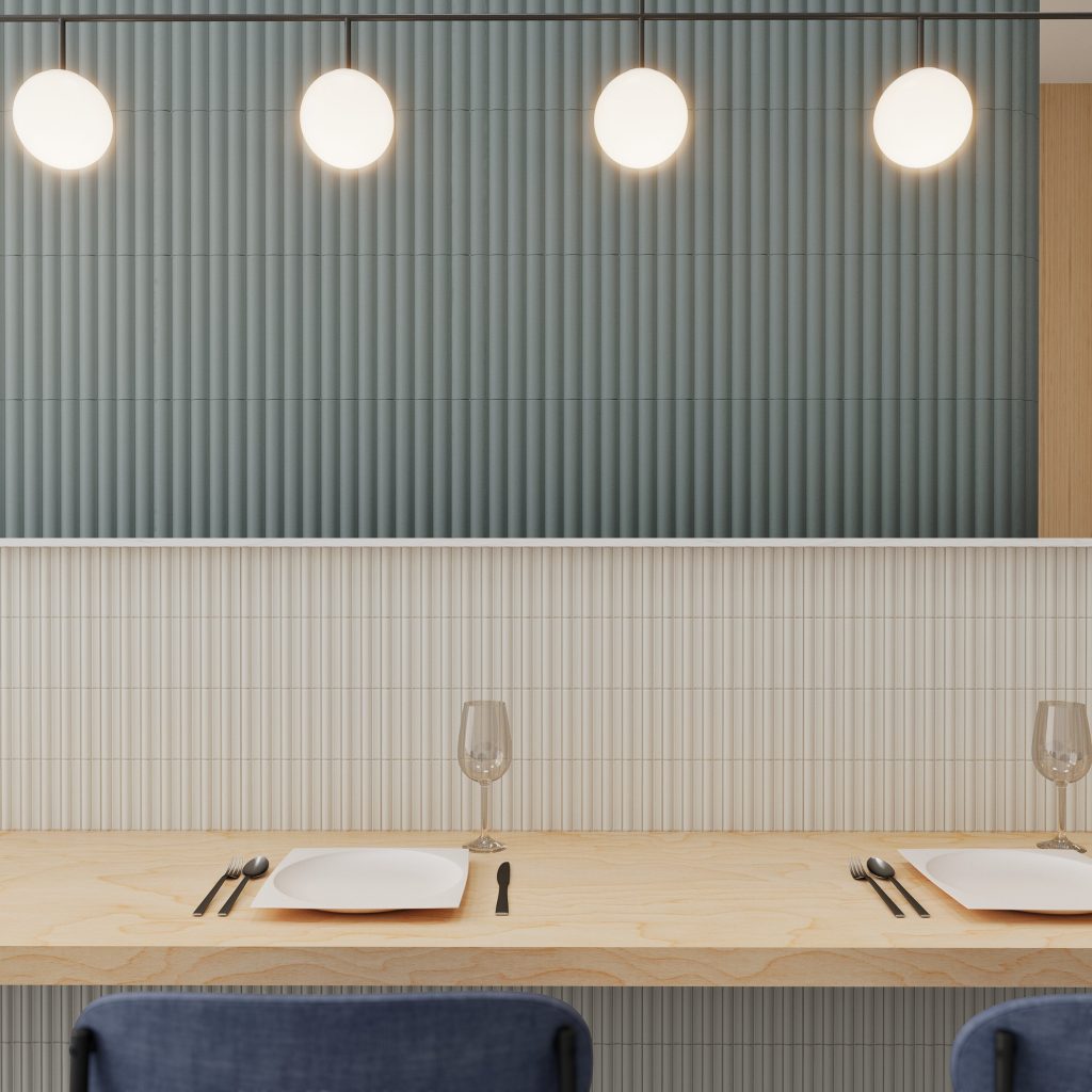 Wow Faces Dune Steel Blue 5x40 płytka wypukła