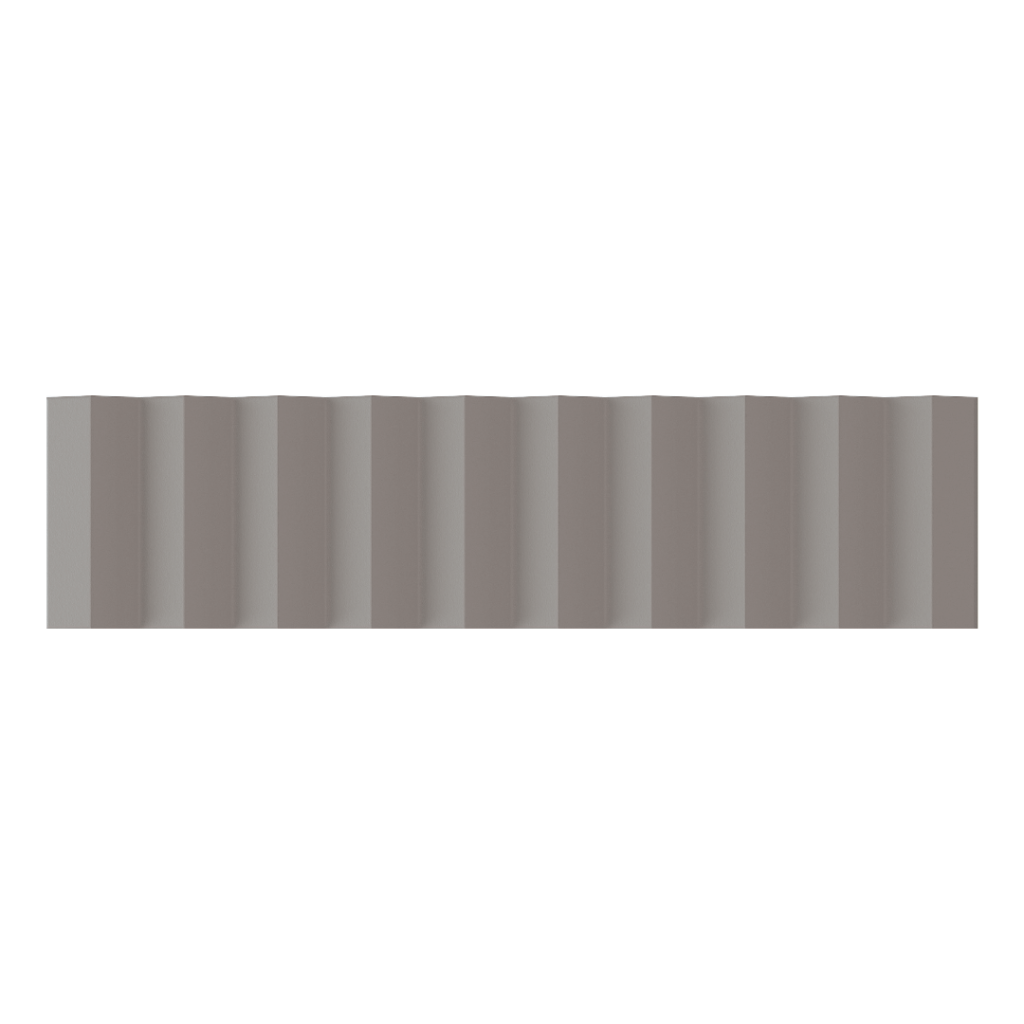 Wow Twin Peaks Up Grey 7,5x30 płytka trójwymiarowa