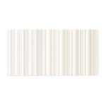 Wow Faces Bars White Gloss 12,5x25 płytka trójwymiarowa