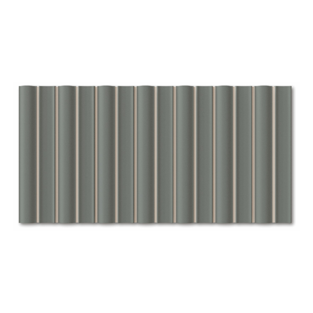 Wow Faces Bars Steel Blue 12,5x25 płytka trójwymiarowa