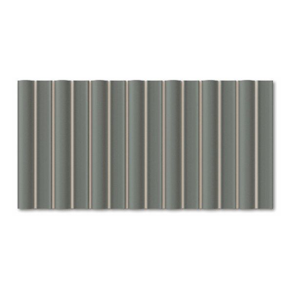 Wow Faces Bars Steel Blue 12,5x25 płytka trójwymiarowa