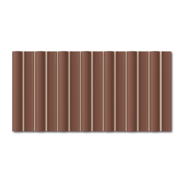 Wow Faces Bars Henna 12,5x25 płytka trójwymiarowa