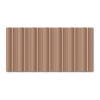 Wow Faces Bars Tan 12,5x25 płytka trójwymiarowa