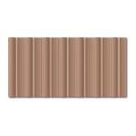 Wow Faces Bars Tan 12,5x25 płytka trójwymiarowa