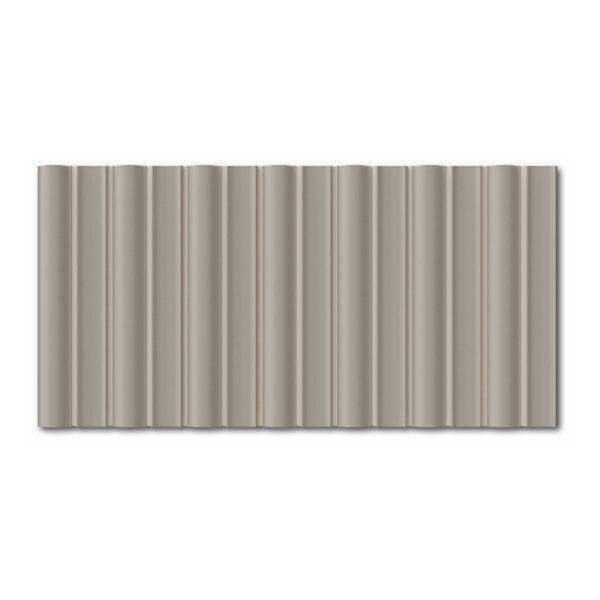 Wow Faces Bars Grey 12,5x25 płytka trójwymiarowa