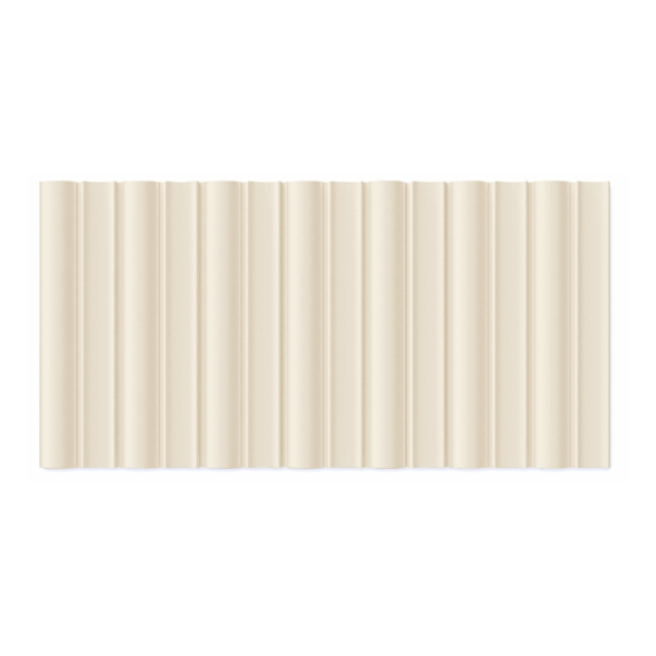 Wow Faces Bars Bone 12,5x25 płytka trójwymiarowa