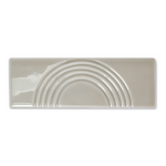 Wow Glow Decor Grey 5,2x16 płytka cegiełka w połysku