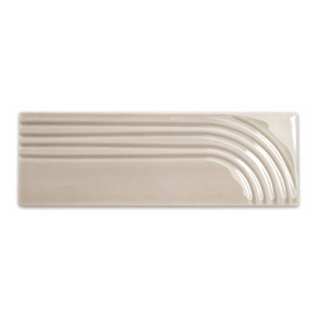 Wow Glow Decor Taupe 5,2x16 płytka cegiełka w połysku Wow Glow Decor Taupe 5,2x16 płytka cegiełka w połysku