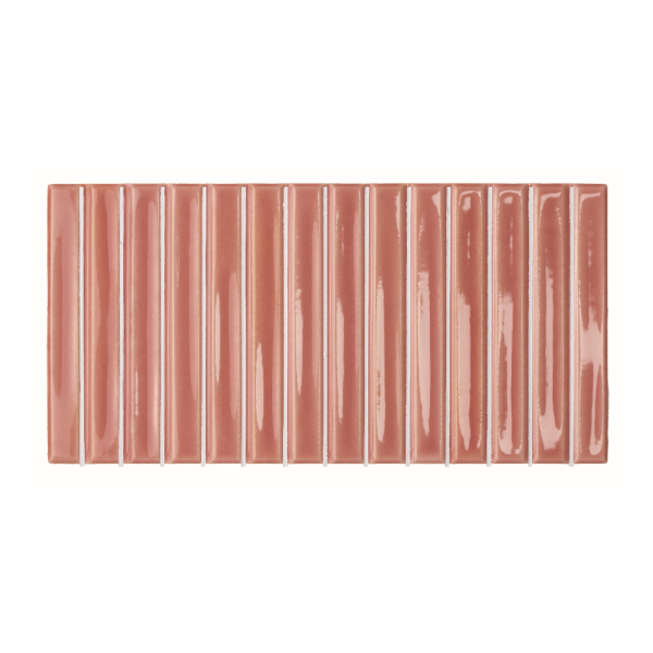 Wow Colour Notes Bars Rosemist 12,5x25 płytka trójwymiarowa