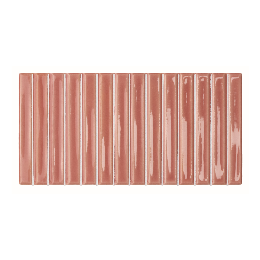 Wow Colour Notes Bars Rosemist 12,5x25 płytka trójwymiarowa Wow Colour Notes Bars Rosemist 12,5x25 płytka trójwymiarowa