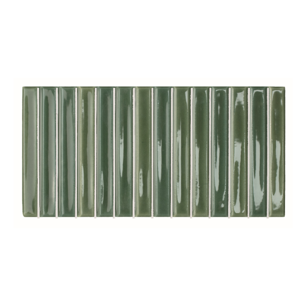 Wow Colour Notes Bars Fennel 12,5x25 płytka trójwymiarowa