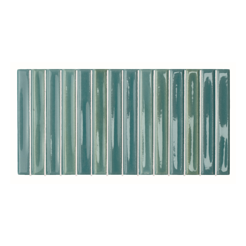 Wow Colour Notes Bars Azur 12,5x25 płytka trójwymiarowa