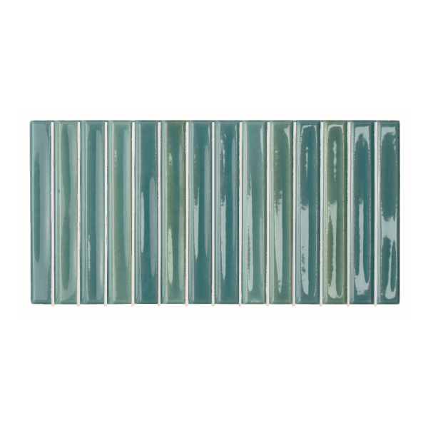 Wow Colour Notes Bars Azur 12,5x25 płytka trójwymiarowa