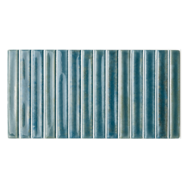 Wow Potters Bars Prusian 12,5x25 płytka trójwymiarowa