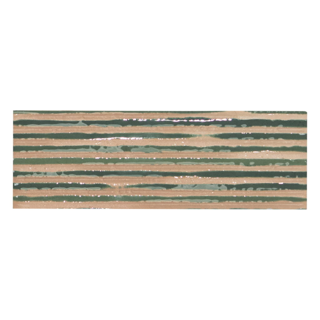 Wow Casablanca Comb Basil Gloss 5x15 trójwymiarowa płytka